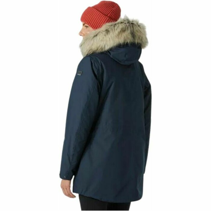 2023 Helly Hansen Womens Coastal Parka Jacket 54012 - Navy